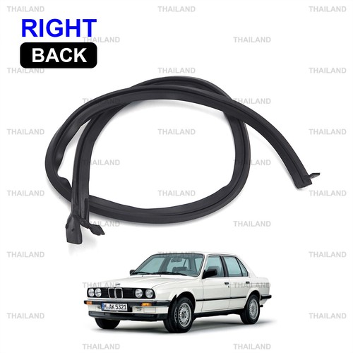 Fits BMW E30 Sedan 3 Series 1982 - 94 Rear Right Door Roof Rubber Seal - Picture 2 of 10