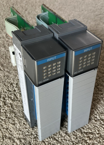 Lot of 2 - Allen Bradley 1746-IB16 Input Modules VDC Series C ***Excellent***