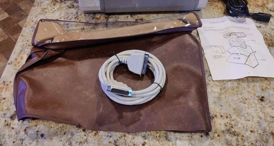 NEC Pinwriter Dot Matrix Printer P2200 w/ Cables In Original Box - Powers On - - Image 3 of 4