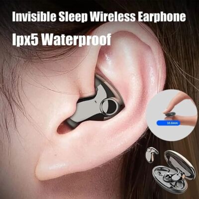 2025 NEW Mini Earbuds Invisible Sleep Headphone Bluetooth 5.3 Earphones Wireless