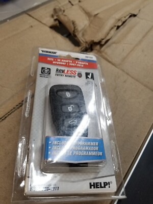 Dorman 99104 Keyless Entry Remote 4 Button w/ Programmer Hyundai Elantra/Sonata
