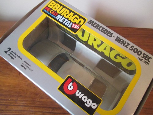 Bburago Mercedes-Benz 500 SEC (Cod.0111) - 1/26 Scale. Boxed - Picture 8 of 12