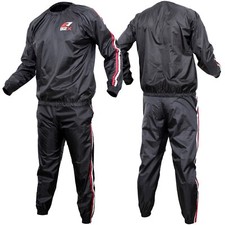 Sauna Suits Heavy Duty Sweat Suit Anti Rip Weight Loss Gym Fitness Exercise Suit
