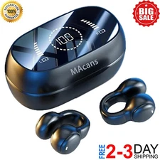 M47 Wireless Earbuds Ear Clips Bluetooth Sport Buds With Charging Case NEW 2025