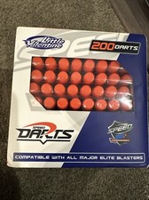 Box Of 200 Little Valentine Speed Darts Compatible With Major Elite Blasters