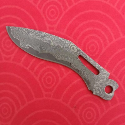 VG10 Core Damascus Blade for Leatherman Surge DIY Modify
