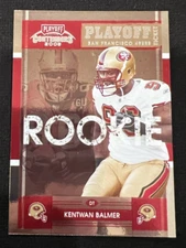 KENTWAN BALMER 49ers 2008 Playoff Contenders #164 Rookie Ticket RC #85/99