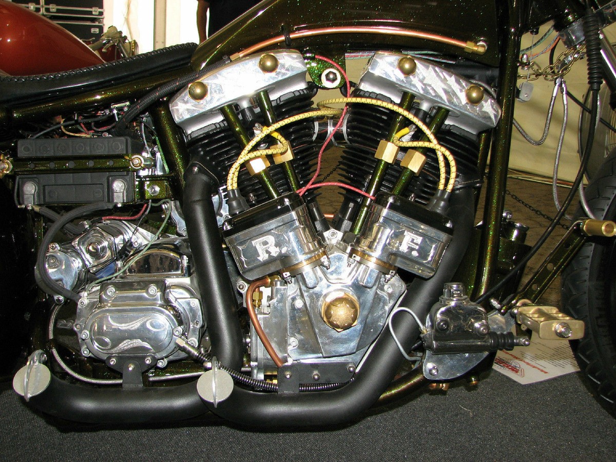 Morris Dual Magneto 74LDMD Harley Big Twin Shovelhead Nose