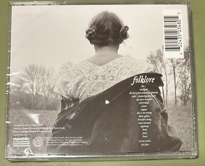 Taylor Swift Folklore CD Signed Autographed New Sealed