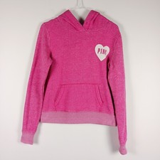 PINK victoria secret hoodie size XS pink