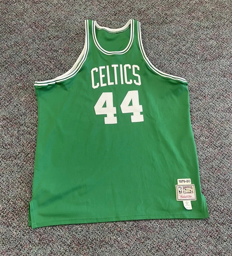 pistol pete maravich boston celtics nba jersey size 54 mitchell