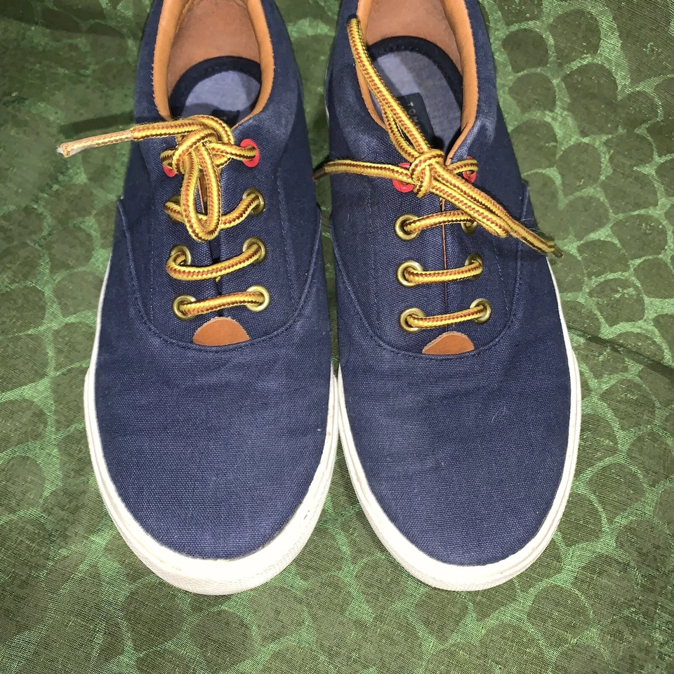 Boys Girls TOMMY HILFIGER Nautical Gym Shoes 2 Athletic Summer Fun BTS 520 - Image 2 of 4