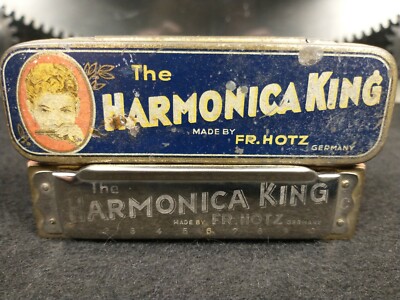 FR. Hotz The Harmonica King w/ Original Case (Key of C) | eBay