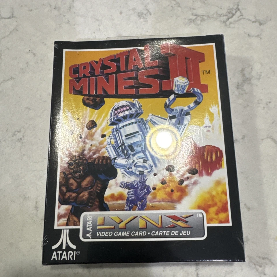 Crystal Mines II Atari Lynx Video Game, New, Ships Free - Image 2 of 3