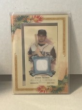 2006 JONNY GOMES ALLEN & GINTER'S THE WORLD CHAMPIONS RELIC JERSEY CARD .