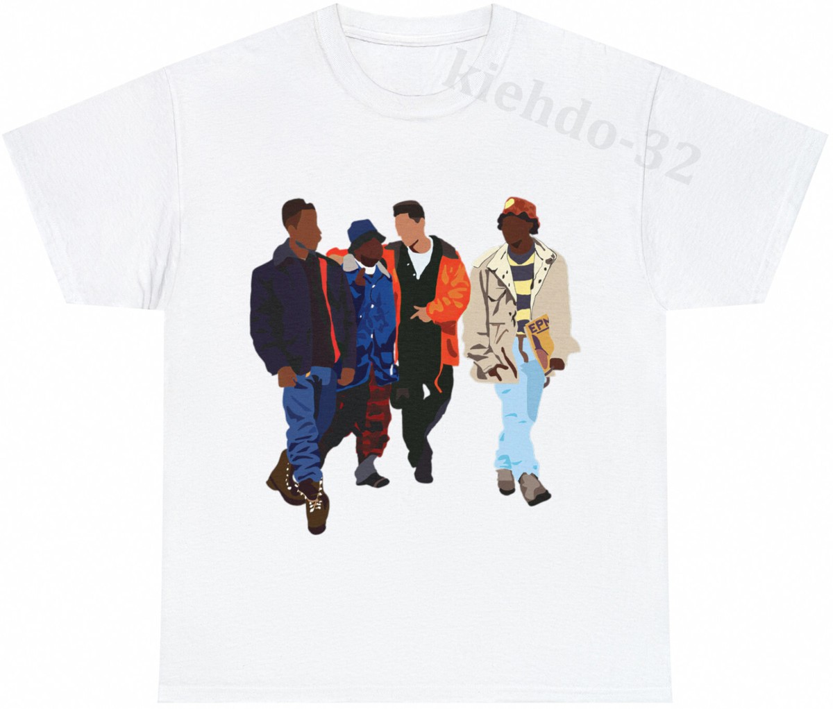 Juice 4s Movie 90s Tupac Vintage Style Rap T-Shirt S-5XL Men Women