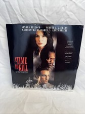 A Time To Kill on 2 LaserDisc with Extended Play John Grisham Bullock Jackson