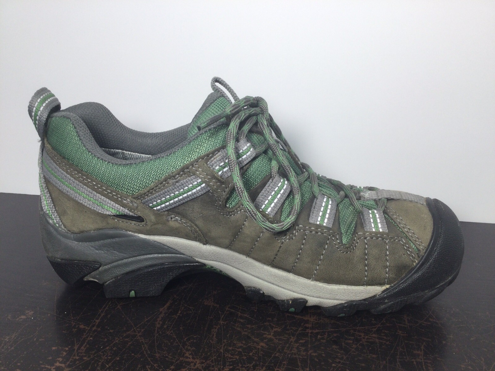 Stivali da trekking verdi impermeabili Keen Targhee II da donna taglia 7 5
