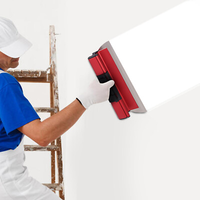 Drywall Plaster Skimming Blade Wall Drywall Mud Finishing +Smoothing Tool Kit