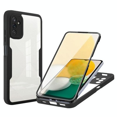 Samsung Galaxy A13 5G 360 Grad Acryl TPU Full Case Schwarz