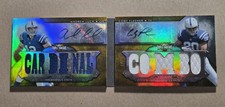 2012 Topps Triple Threads Andrew Luck Coby Fleener Rookie Auto Relic Booklet /9
