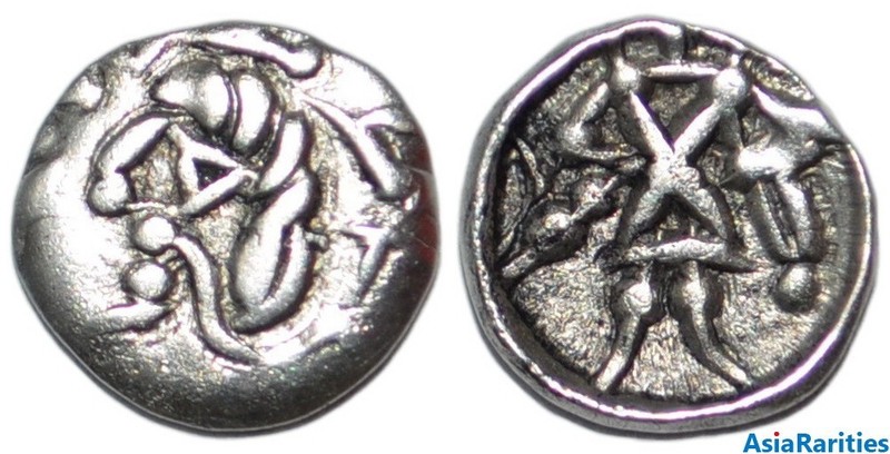 (33670) Samarqand Soghd, AR obol, Antiochus imitation, Archer type.