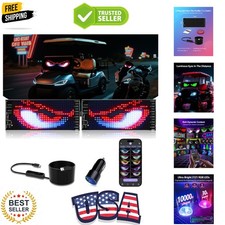 Multifunctional Bright 2PCS Devil Eyes Car Motorcycle/Golf Cart Windshield - ...