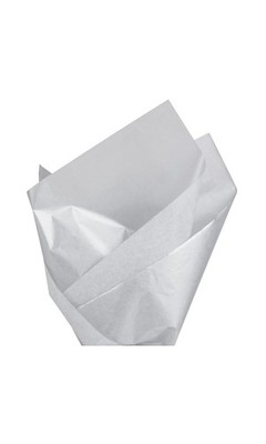 SSWBasics 20'' x 30'' Silver Tissue Paper