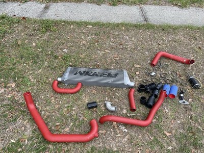 2008-2014 models Subaru WRX STI Perrin Performance front mount intercooler kit