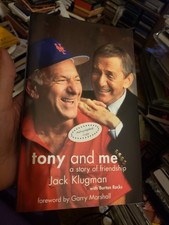 Signed Jack Klugman Tony And Me 1st Edition Hardcover 2005 The Odd Couple 