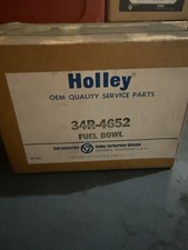 Holley Carburetor Fuel Bowl 34r-4652 Brand New Sealed Nos Gasser