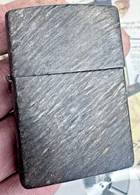 Groove Cut Zippo: The  Ironwood -Custom Insert. Fuel-Saving. Performance. Style.