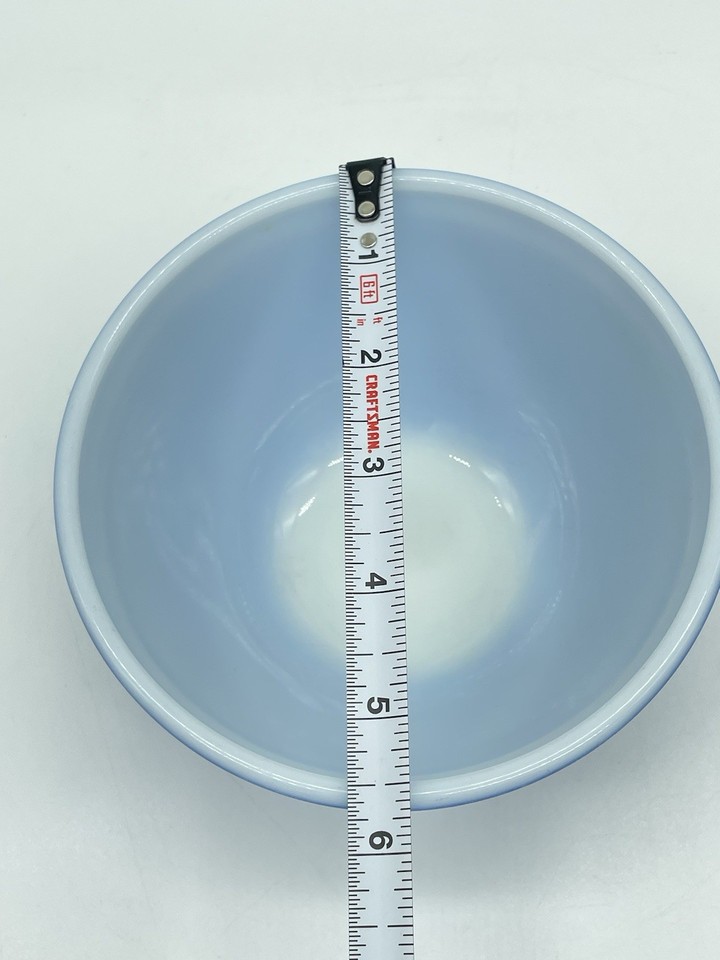 Vtg Pyrex 401 Primary BLUE Mixing Nesting 1 1/2 Pint Bowl Pyrex ...