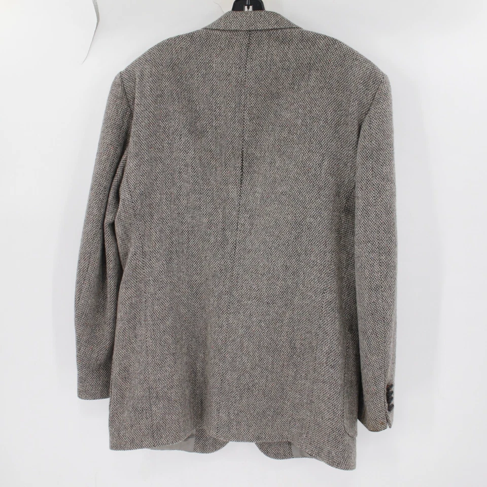 Vintage Woolrich Sport Coat Mens 42L Herringbone speckled tweed jacket Classic - Image 4 of 4