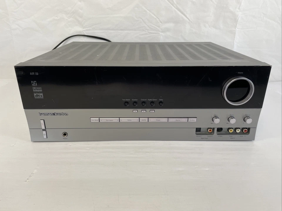 Harman Kardon Receiver AVR 130  AV Receiver (Tested) Works! - Image 2 of 4
