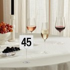  50 Pcs Tischnummern Restaurant Schilder Hochzeitstischnummer Tabellennummer