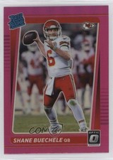 2021 Panini Donruss Optic Rated Rookie Pink Prizm Shane Buechele #298 11sd
