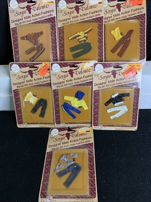 7 Sergio Valente Male Action Fashion Outfits by Toy Time Inc