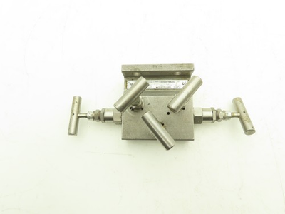 #ad #ad Century Valve CM1051F49CDG 5 Valve Differential Pressure Manifold 1 2quot; NPT SST $129.99