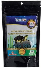 NorthFin Turtle Sticks 3mm 100g Premium Turtle Food Turtles, Newts And Frogs