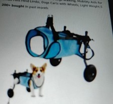 Small Dog Wheelchair for Back Legs