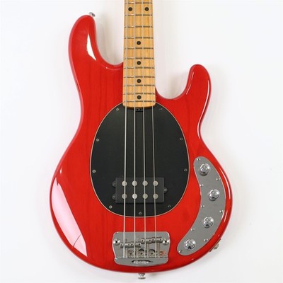 MUSIC MAN StingRay Used Maple fingerboard Translucent Red w/Hard case