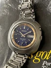 Seiko "UFO" Bell-Matic 4006-6002 automatic vintage alarm watch, Feb 72, serviced