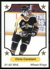 1991-92 7th Inning Sketch WHL #209 Chris Constant
