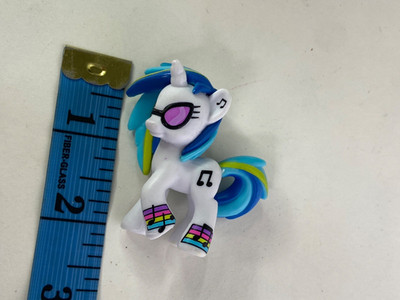 My Little Pony MLP Rainbowfied DJ Pon-3 Mini Figure Toy 2in Hasbro