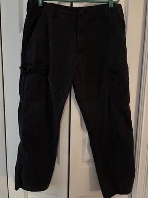 Wrangler Men's Relaxed Fit Cargo Pants 36x30 Black