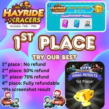 MOGO TYCOON HAYRIDE  RACERS EVENT 1ST PLACE TRY OUR BEST 