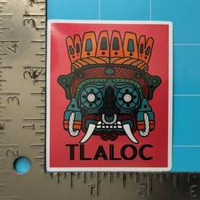 Mexican Sticker Aztec Tlaloc God Of Rain Mexico Pride Culture Gloss Pvc Decal Mexican Sticker Aztec Tlaloc God Of Rain Mexico Pride Culture Gloss Pvc Decal