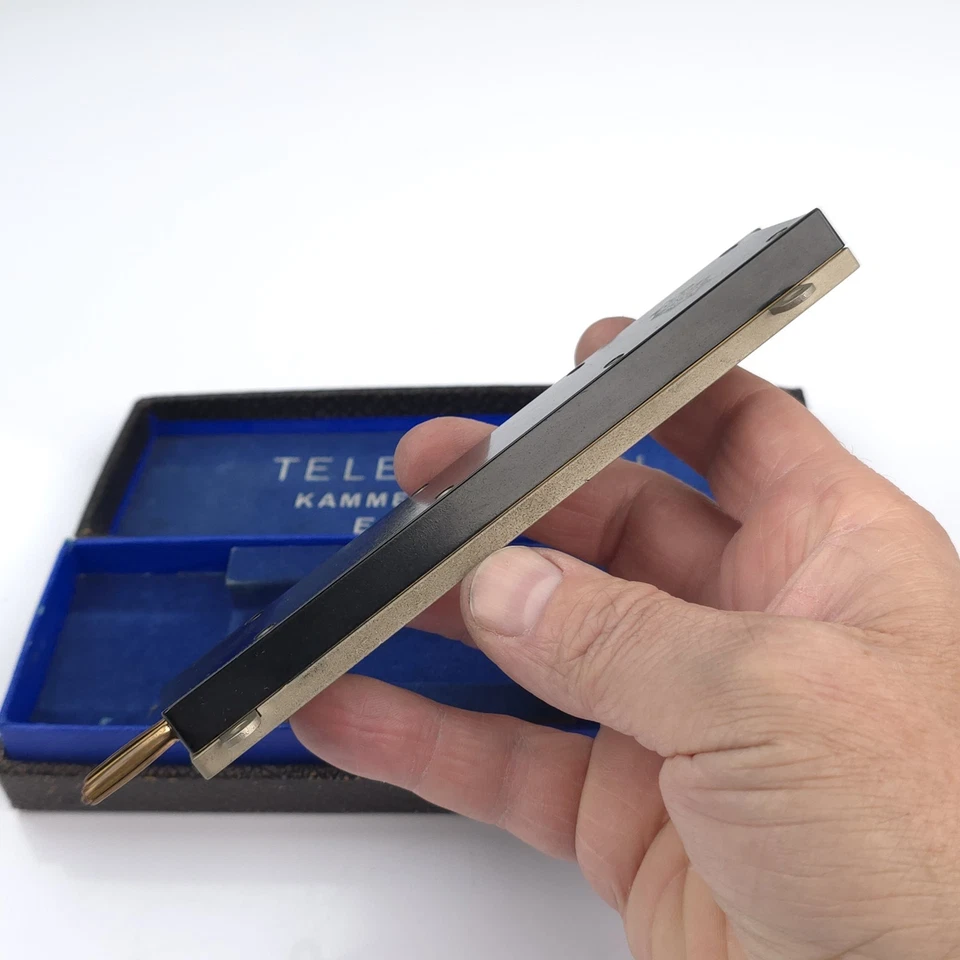 Telefunken Kammermikrofon Ela M46 Studio Mikrofon 30er Jahre Etui Box ungetestet - Bild 4 von 4