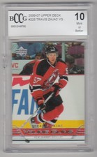 2006-07 Upper Deck Travis Zajac RC BCCG 10 #225